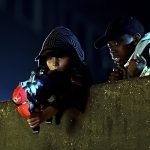 Michael Ajao and Sammy Williams in Attack the Block - Copyright 2011 Sony Pictures - Credit IMDB