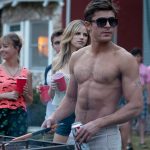 Zac Efron and Halston Sage in Bad Neighbours - Credit YouTube