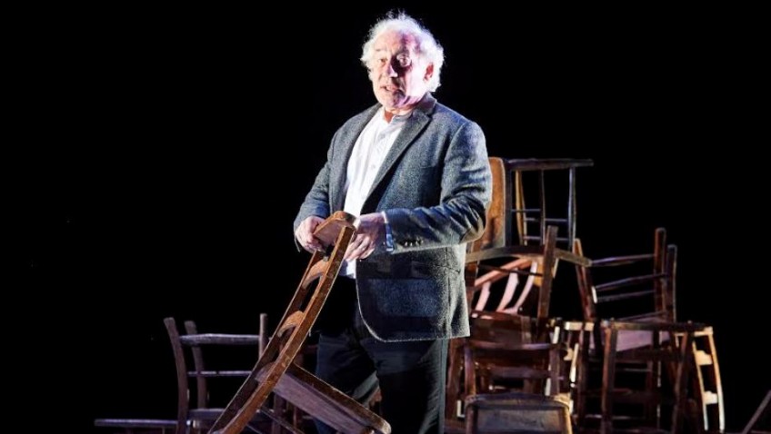 Simon Callow is touring in his one-man show in a series of one-night stands