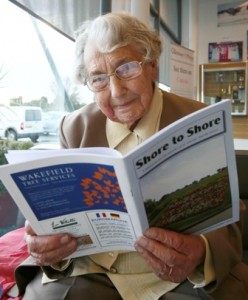 Lily Mauger - the world's oldest editor