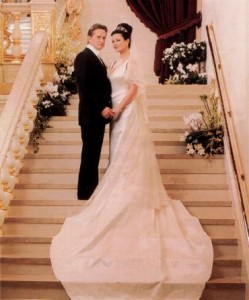 catherine zeta jones wedding