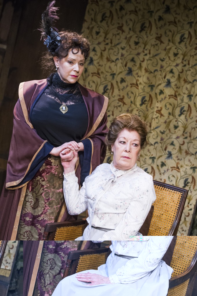 Harriet Thorpe (Mrs Clouston) and Roberta Taylor (Mrs De Mullin) in The Last Of The De Mull_