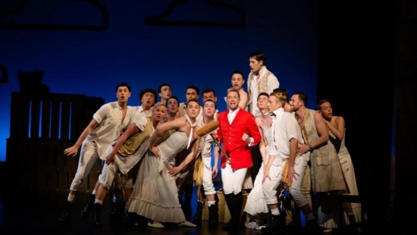 Sasha Regan’s all male The Pirates of Penzance is touring the UK and is great fun.