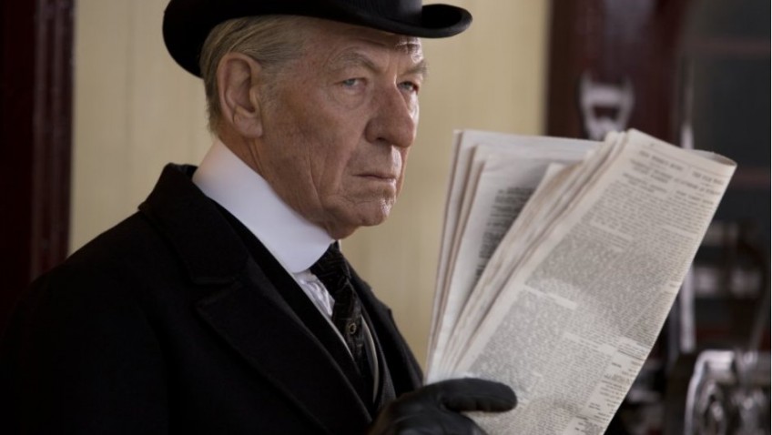 Ian McKellen shines above a meandering, unfocused drama about Sherlock Holmes