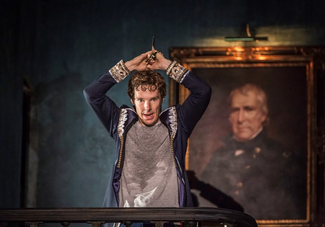9. Benedict Cumberbatch (Hamlet) in Hamlet at the Barbican Theatre. Photo credit Johan Persson
