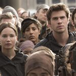 Jennifer Lawrence and Liam Hemsworth in The Hunger Games: Mockingjay - Part 2 - Copyright Lionsgate - Credit IMDB