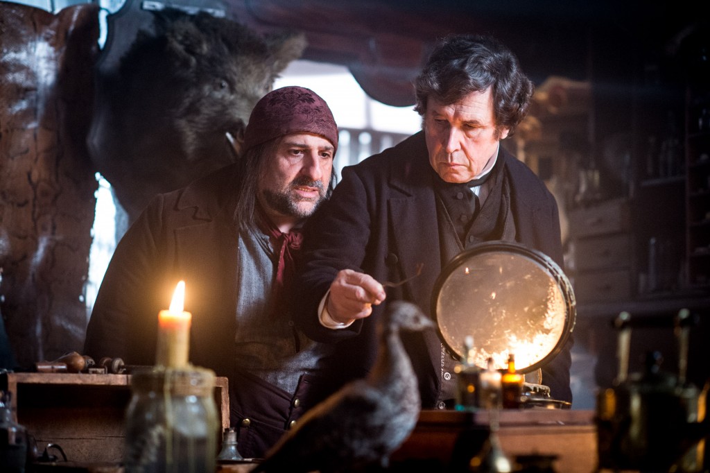 WARNING: Embargoed for publication until 00:00:01 on 02/02/2016 - Programme Name: Dickensian - TX: 12/02/2016 - Episode: n/a (No. 17) - Picture Shows:  Inspector Bucket (STEPHEN REA) - (C) Red Planet Pictures - Photographer: Liam Daniel