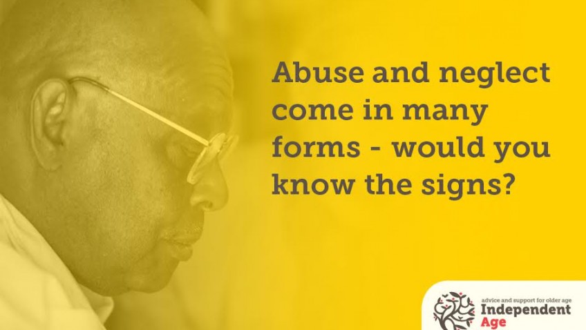 Abuse and neglect come in many forms – would you know the signs?