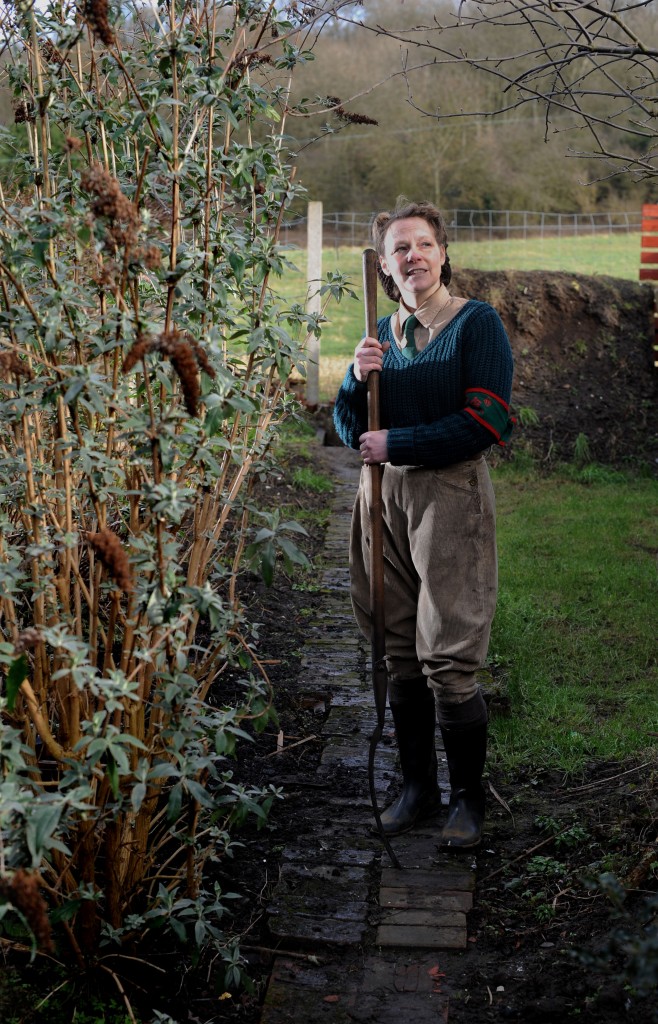 Joanna Francis from Burton upon Stather, Lincolnshire who lives her life in the 1940s - Copyright Ross Parry/SWNS Group - Credit Yorkshire Post/Rossparry.co.uk 