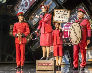 Guys and Dolls - Sheffield Lyceum - Anna OByrne as Sarah Brown - Credit Johan Persson