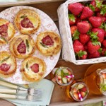 BerryWorld strawberry & British asparagus mini quiches
