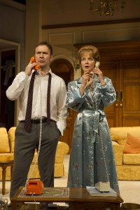 Jason Merrells and Jenny Seagrove in How the Other Half Loves by Alan Ayckbourn