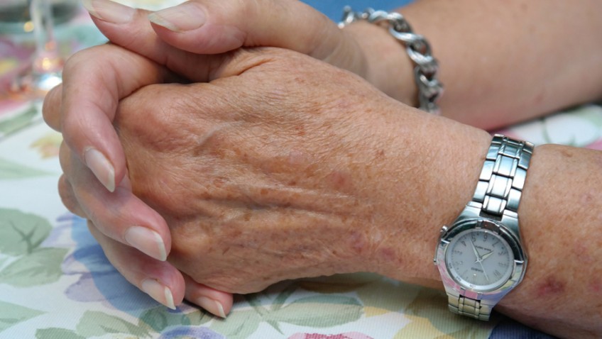 Skin cancer spreads in older people