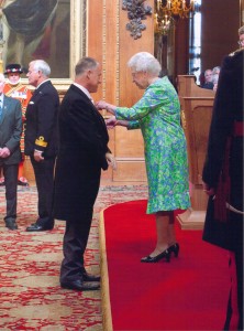 Ray Edwards awarded honour by Queen Elizabeth II