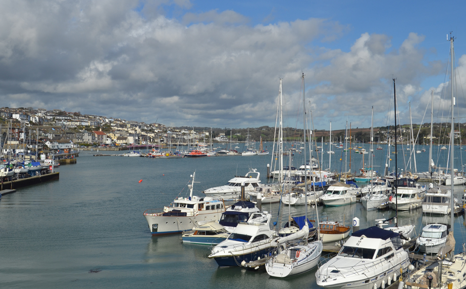 Yachts in Falmouth