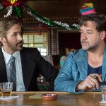 Russell Crowe and Ryan Gosling in The Nice Guys - Photo by Daniel McFadden - © 2015 Warner Bros. Entertainment Inc - Credit IMDB