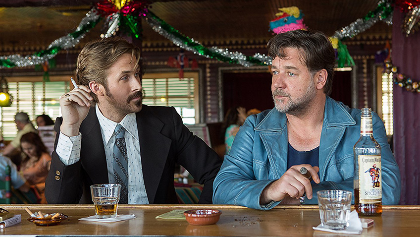Shane Black is back with Ryan Gosling and Russell Crowe as two mismatched private detectives