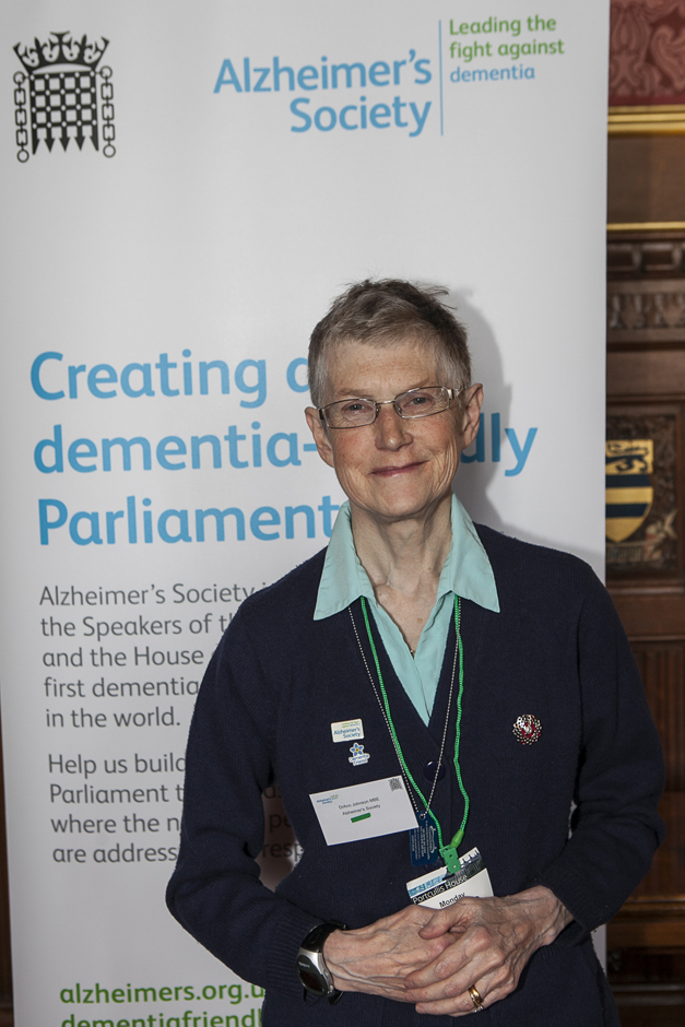 Ann Johnson - Alzheimers Society - Dementia Friendly Parliament - Copyright Pete Jones