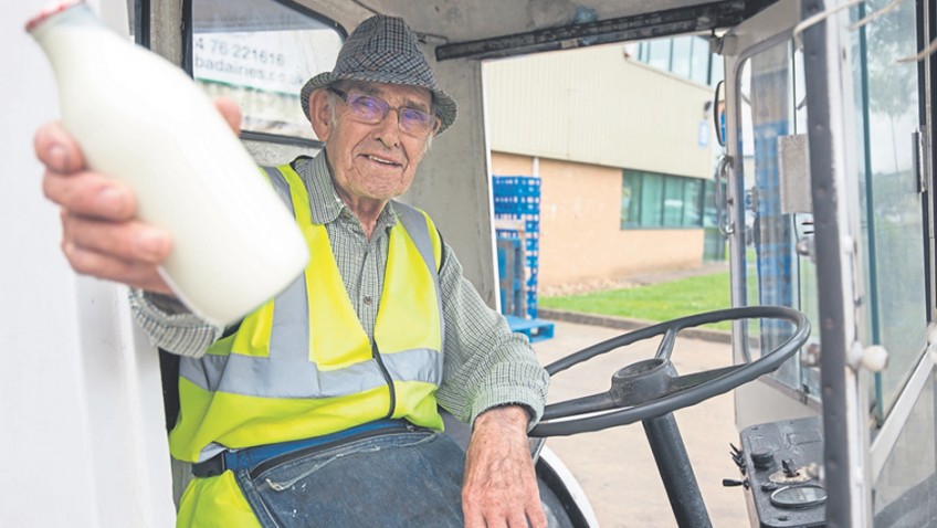 Oldest milkman in the West (Midlands)