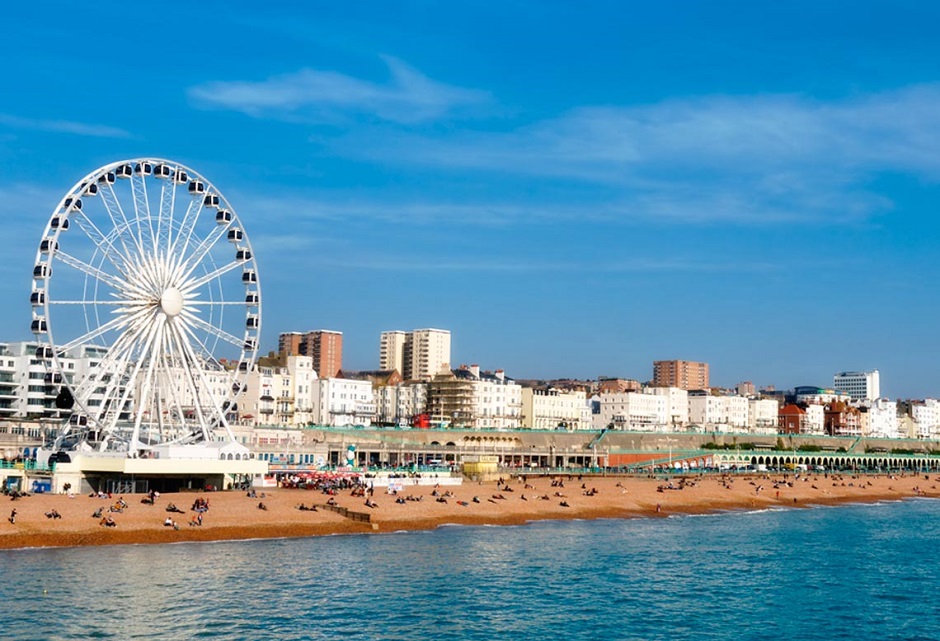 Brighton Beach and big wheel - top cities