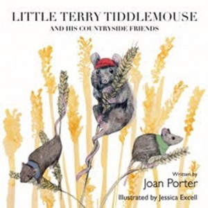 book cover Little Terry Tiddlemouse mice in corn