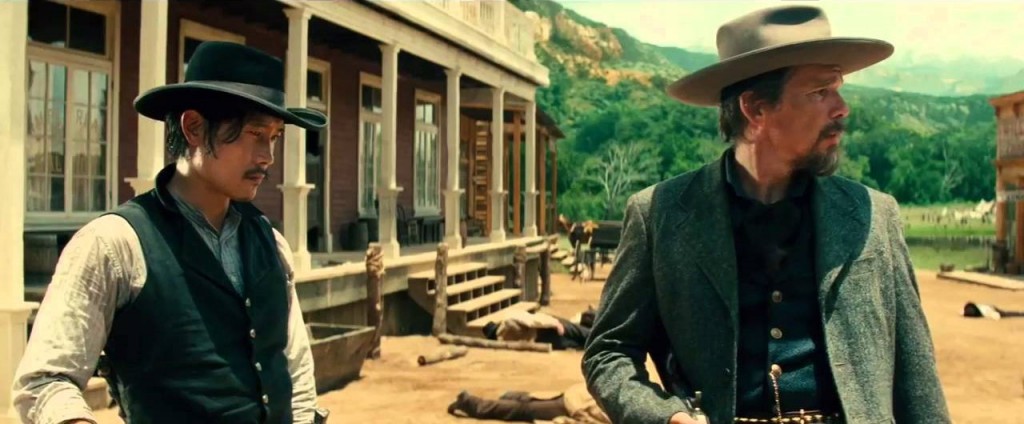 The Magnificent Seven - Byung-hun Lee - Ethan Hawke - Credit IMDB