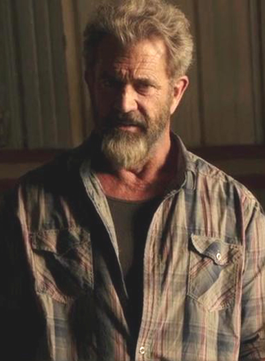 Mel Gibson in Blood Father - Credit IMDB