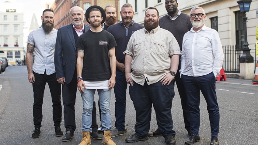 Beards are taking on bowel cancer this Christmas