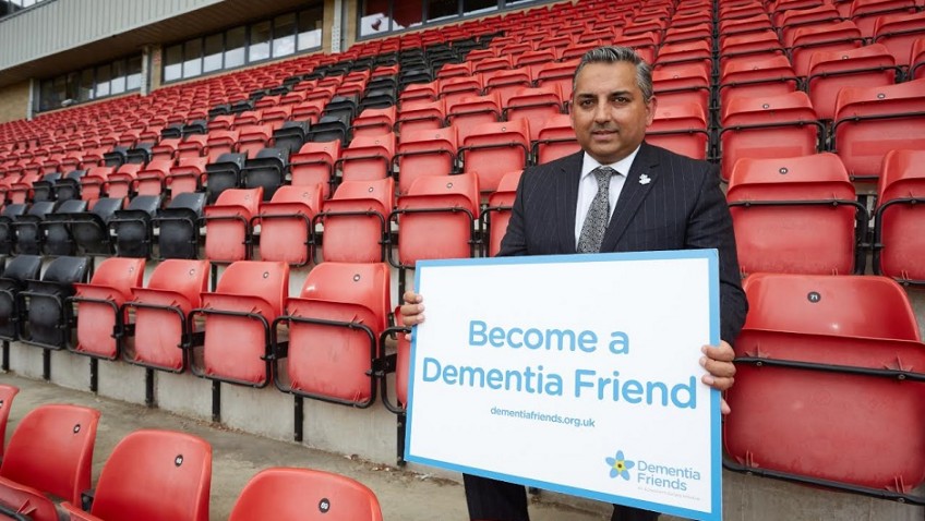 Dementia Friends kick off new football campaign