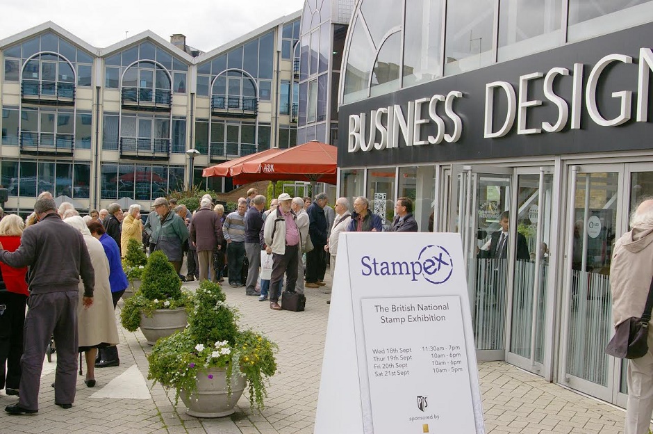 View of Stampex event for Stamp Collecting