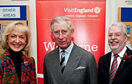HRH The Prince Of Wales who is the Patron of English Tourism Week