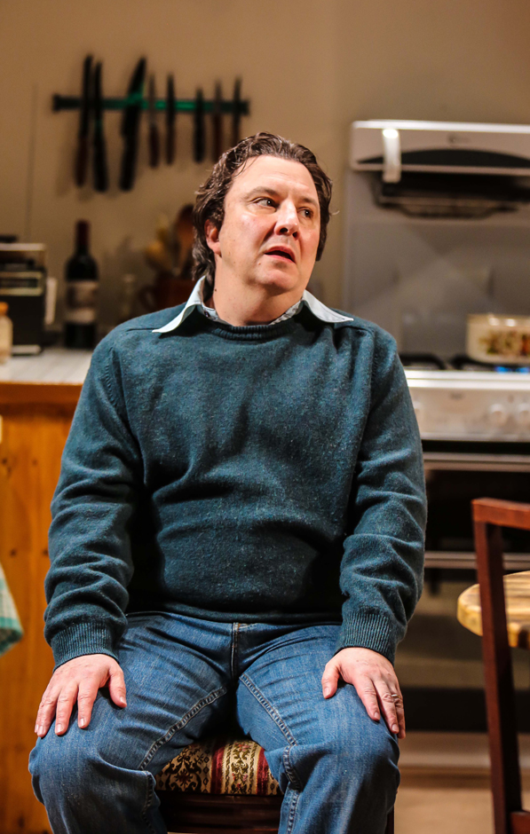 Paul Chahidi (Bill Rodgers) in Limehouse at the Donmar Warehouse - Credit Jack Sain