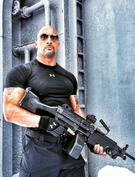 Dwayne Johnson in Fast & Furious 8 - The Fate of the Furious - Credit IMDB