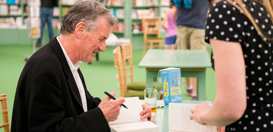 Michael Palin book Signing at Hay Festival 2016 - Credit Sam Hardwick