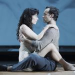 Jude Law and Halina Reijn in Obsession - Credit Barbican Theatre