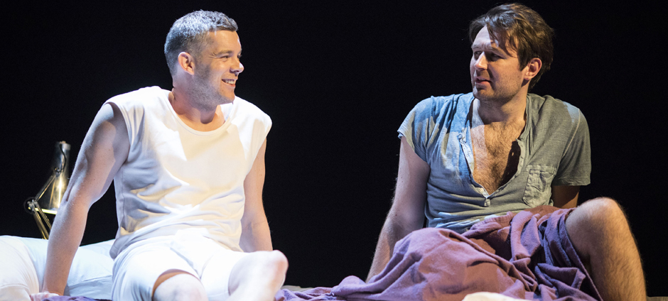 Russell Tovey and James McArdle in Angels in America - Perestroika - Copyright Helen Maybanks