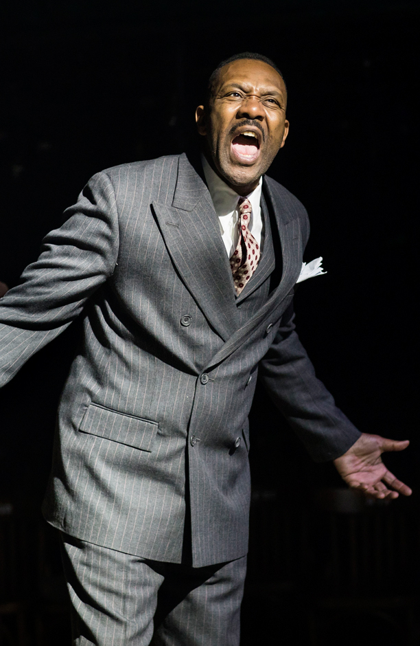 Lenny Henry in The Resistible Rise of Arturo Ui - Credit Helen Maybanks