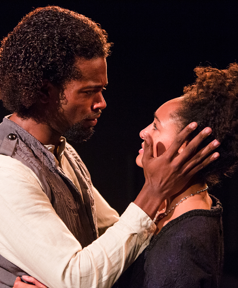Marcus Griffiths and Natalie Simpson in The Cardinal - Credit Mitzi de Margary