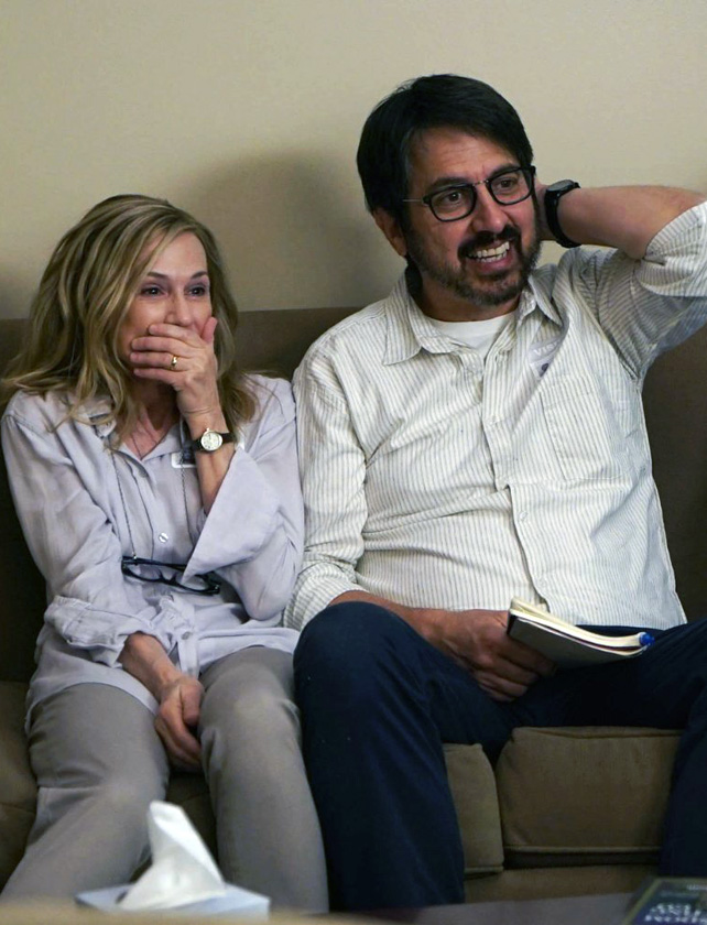 Holly Hunter and Ray Romano in The Big Sick - Photo by Nicole Rivelli - © WHILE YOU WERE COMATOSE, LLC - Credit IMDB