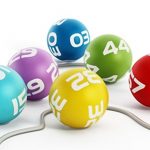 US Powerball lottery balls