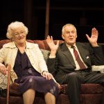 Sue Wallace and Ian Gelder in The March on Russia - Credit Helen Maybanks
