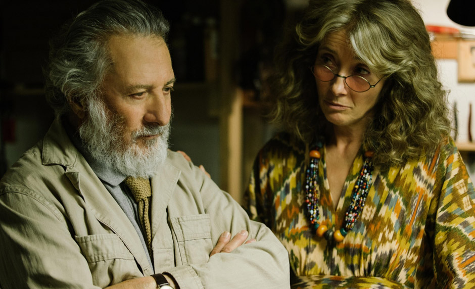 Dustin Hoffman and Emma Thompson in The Meyerowitz Stories - Credit IMDB