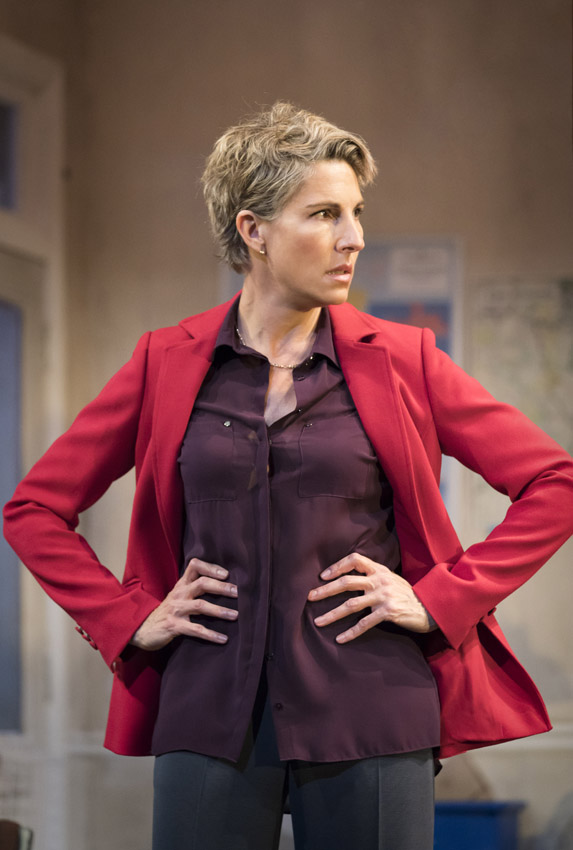 Tamsin Grieg in Labour of Love - Credit Johan Persson
