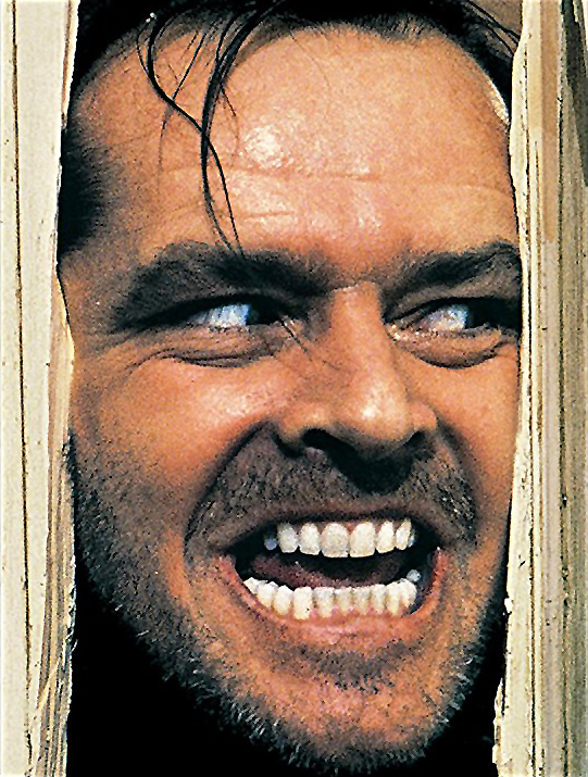 Jack Nicholson in The Shining - Credit IMDB
