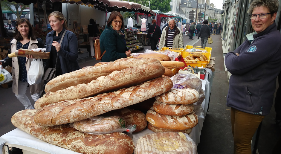 French market - Bread stall