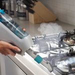 VAX Steam Fresh Power Plus - Cleaning kitchen hob