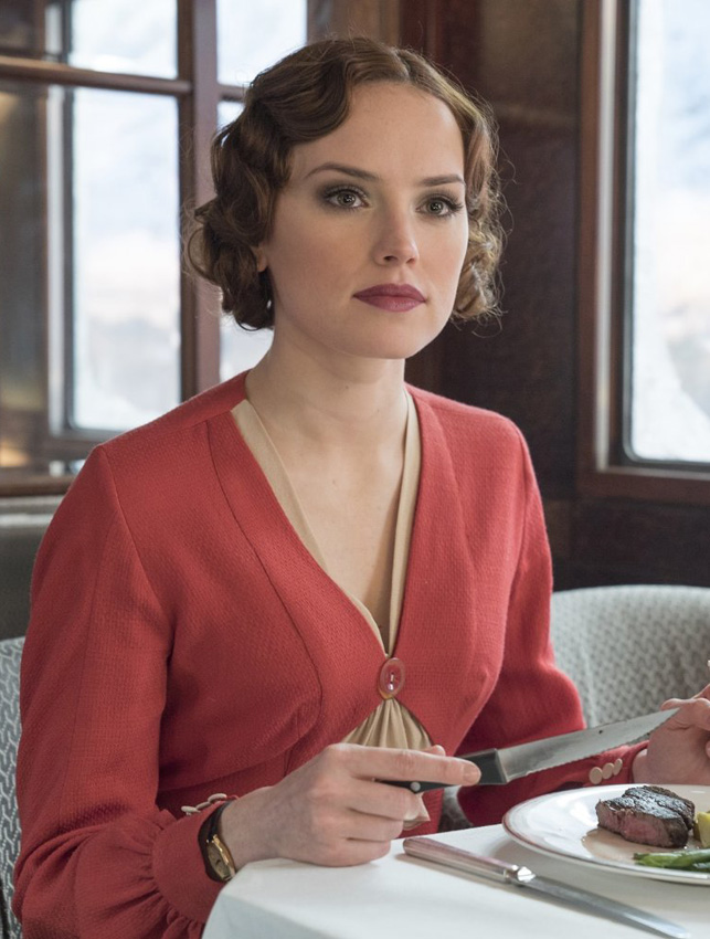 Daisy Ridley in Murder on the Orient Express - Credit IMDB