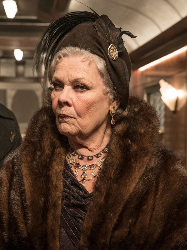 Judi Dench in Murder on the Orient Express - Credit IMDB