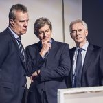 Stephen Tompkinson, Nigel Havers and Denis Lawson in ART - Credit Matt Crockett