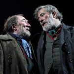 Dermot Crowley and Ciarán Hinds in Translations - Credit Catherine Ashmore
